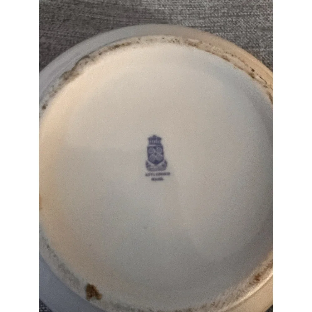 Vintage Phi Chi Alpha ΦΧΑ Fraternity‎ Ashtray Balfour Attleboro MA Gold Trim